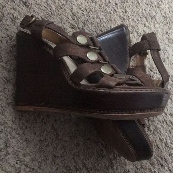 Coach Mallorie Wedge Sandals size 7 - Picture 9 of 11